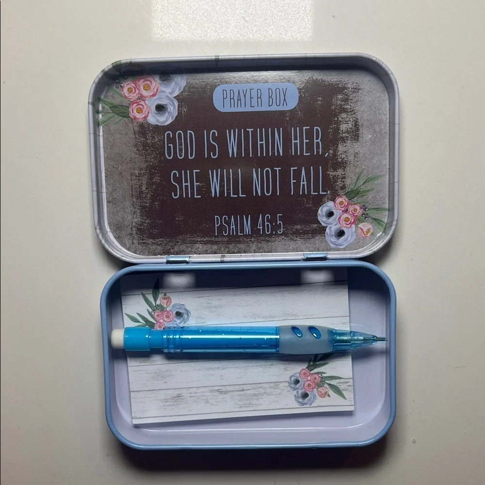 “Give It To God” Floral Prayer Box | Christian Gift | Faith Decor |Encouragement